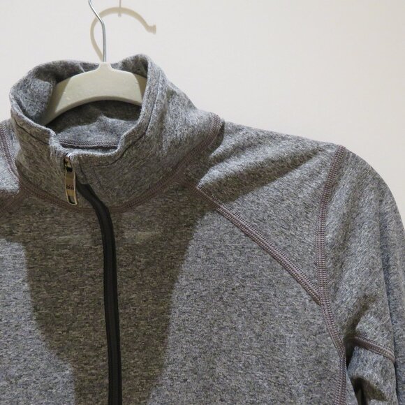 REI COOP Lightweight Base Layer Half-Zip Top in Gray Outdoor Gorpcore - Size S - Picture 9 of 15